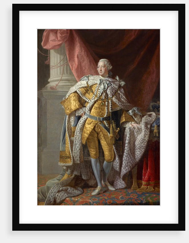 George III, 1738 - 1820. Reigned 1760 - 1820 by Allan Ramsay